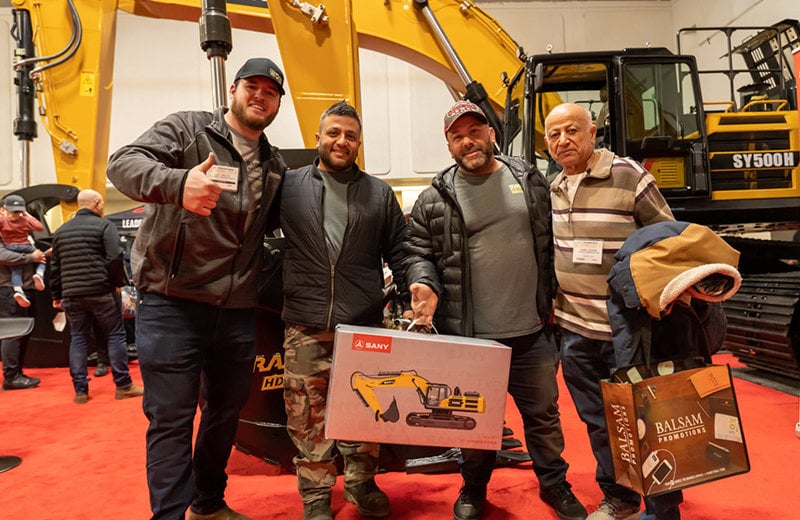 SANY at Canada’s National Heavy Equipment Show 2022